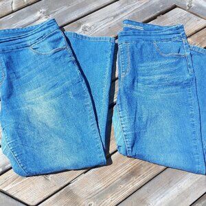 Reitmans Jeans 34 LOT of 2 Petite